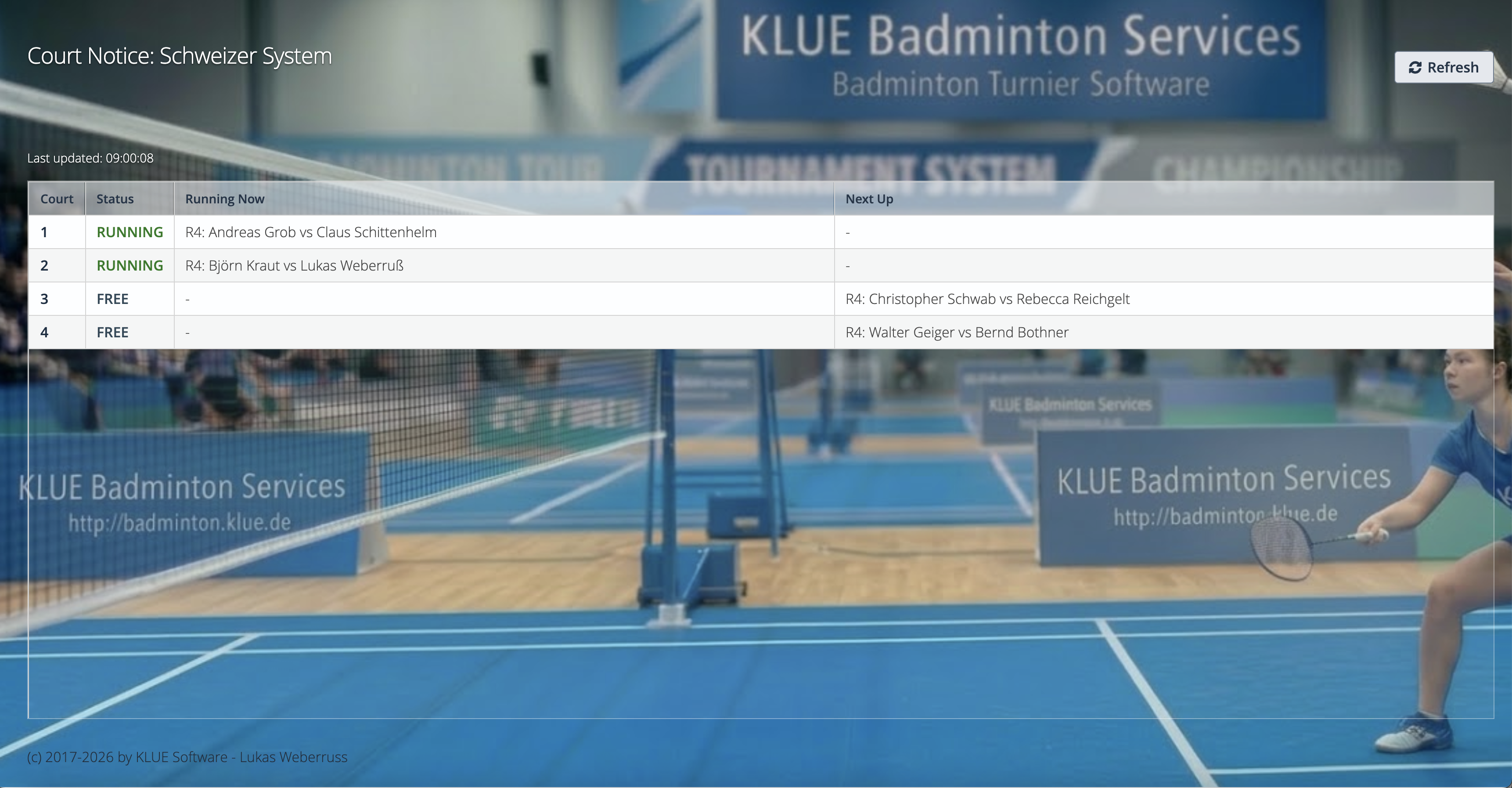 Notice-Preview fuer Spieler und Zuschauer per QR-Link